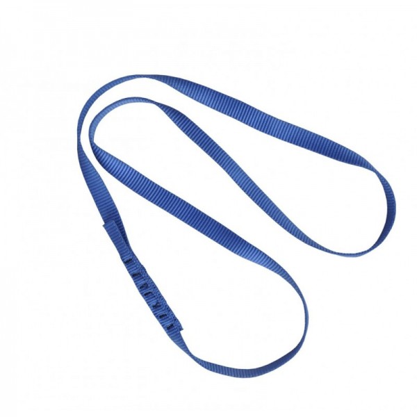 Kratos Bandschlinge für Absturzsicherung, Länge 0,80 m, PSA, CE-zertifiziert, EN795, EN566, blau