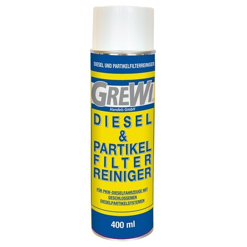 Grewi Diesel & Particle Filter Cleaner, 400ml, saves costs and optimizes performance