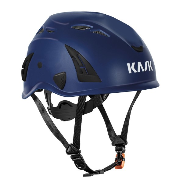 Kask Superplasma AQ safety helmet, blue - universal, lightweight, ventilated, EN397, size 51-63cm