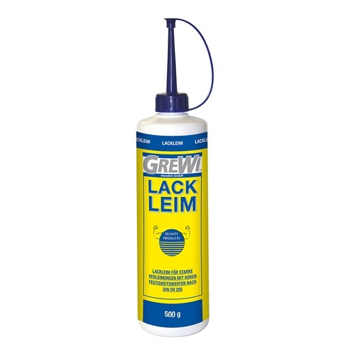 Grewi Lackleim 500g, High strength 1K glue for strong gluing according to DIN EN 205