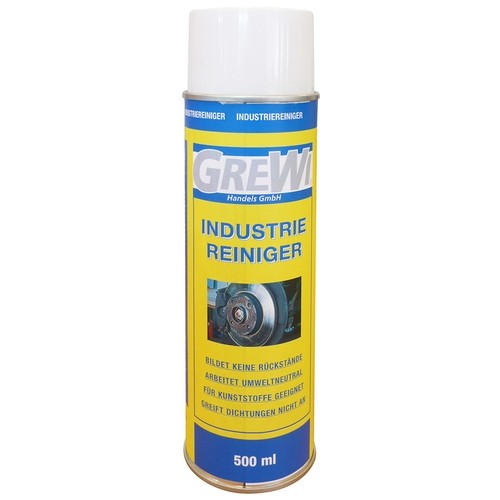 Grewi Industrial Cleaner Special, 500ml highly active special cleaner with intensive cleaning effect.