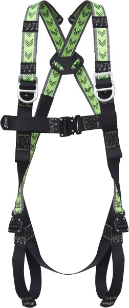 Kratos Full body harness with 3 attachment points, 3 automatic buckles, PPE