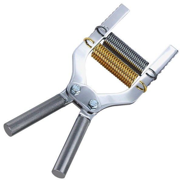 Robert Baraban Hand Gripper, adjustable with 2 springs, chrome, double mounted