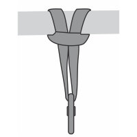 Kratos Safety Bandschlinge für Absturzsicherung, Länge 1,5 m, PSA, EN795, EN566