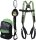 Kratos Safety Hubsteiger Sicherheitsset, Fallschutz-Set mit Kratos Auffanggurt EN361, Kratos Höhensicherungsgerät 1,75m mit Bandfalldämpfer und integriertem Bremssystem EN360, Rucksack, PSA, CE-Zertifiziert
