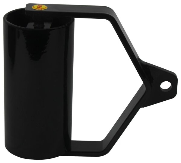 Robert Baraban Rolling Handle, 76 mm DM, 100% Stahl, Schwarz lackiert, der Powertrainer