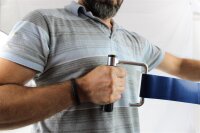 Robert Baraban Bändergriff, Band Handle, extra stabil bis 200kg, rutschfester Griff, für Fitnessband, Gymnastikband