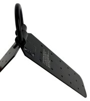 Kratos Safety Balkenwerk-Verankerungspunkt, Anschlagpunkt Holz, 1 Person, Wiederverwendbar, für Balken ab 80 x 80 mm, Verzinkter Stahl, mit Ringnägel, D-Ring, EN795