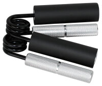 Go Strong Aluminium Handtrainer für maximale Griffkraft - Unterarmtrainer mit Griffpolster, Feder aus schwarzen gehärtetem Stahl, Handmuskeltrainer