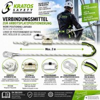Kratos Safety Verbindungsmittel aus Kernmantelseil mit...