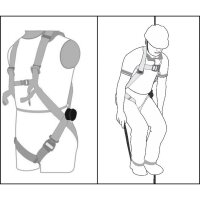 Kratos Safety Hängetrauma-Entlastungsgurtband, Hängeschutzband, Entlastungsschlinge, universal