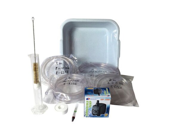 Zubehörset, Kühlwasserset mit Pumpe für Destillen ab 3 Liter