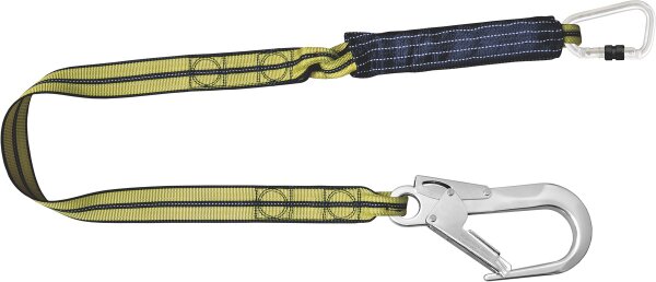 Kratos Safety Free Blast, Antistatische Gurtband Verbindungsmittel mit Falldämpfer, 2m