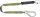 Kratos Safety Free Blast, Antistatische Gurtband Verbindungsmittel mit Falldämpfer, 2m