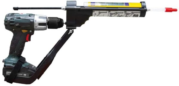 Drill Adapter Gun, Auspress Werkzeug für Kartuschen, Silikonpress Adapter für Akkuschrauber