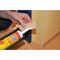 Grewi All in one Power Montagekleber, Kraftkleber mit Sofort-Haftung, 290 ml Kartusche