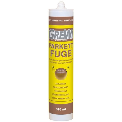 Grewi Parkettfuge, überstreichbare Dichtmasse, 310 ml Kartusche, diverse Farben