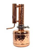 CopperGarden Destille Easy Moonshine 2 Liter, aus Kupfer, Komplettset, meldefrei, druckbeständig
