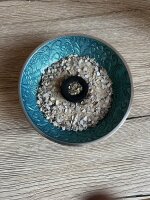 Mückenfrei Räucher Set 6-teilig mit Schale Mint, Räucherwerk, Kohle, Zange, Sand und Räucherbesteck