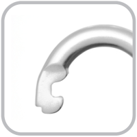 Kratos Safety Stahl-Karabiner mit Schraubverschluss, Schraubkarabiner, Ovalkarabiner, PSA, 18mm Öffnungsweite, EN362, 25 kN 1 Stück