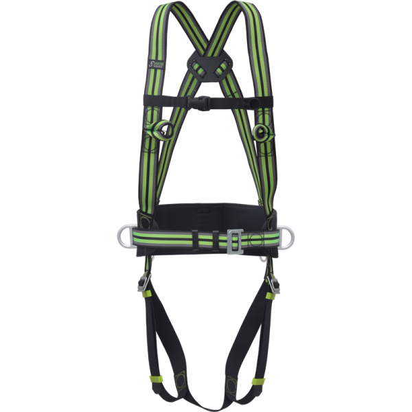 Kratos Safety Zweipunkt Auffanggurt mit Haltegurt, PSA, EN361, EN358, mit Seriennummer