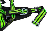 Kratos Safety Zweipunkt Auffanggurt mit Haltegurt und Signalpfeife, bis 140kg, PSA, EN358/361