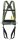 Kratos Safety Zweipunkt Auffanggurt mit Haltegurt und Signalpfeife, bis 140kg, PSA, EN358/361