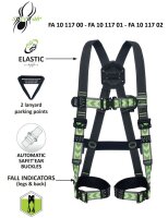 Kratos Safety Speed Air 2, Zweipunktauffanggurt, Größe L-XXL, mit 2 Auffangösen