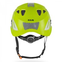 Kask Superplasma AQ Hi Viz, Limettengrün-Fluoreszierend, Schutzhelm, Industriehelm, Gr. 51-63 cm