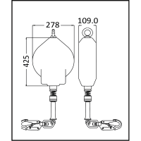 Kratos Safety LONY synthetisches Seil,...