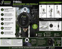 Kratos Safety TYROLL blockierende Umlenkrolle