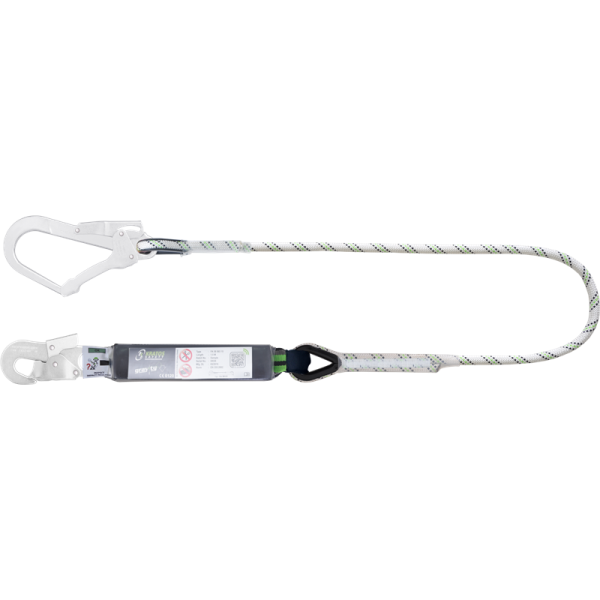 Kratos Safety HOPE Falldämpferseil 2 m mit Karabinern